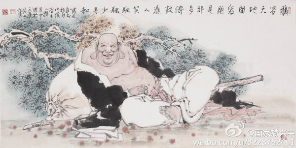 赫兴中画集——《佛教系列》