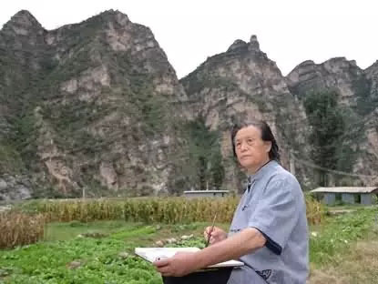 衣惠春山水画作品欣赏之四