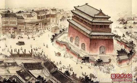 一组水墨画，梦回老北京！