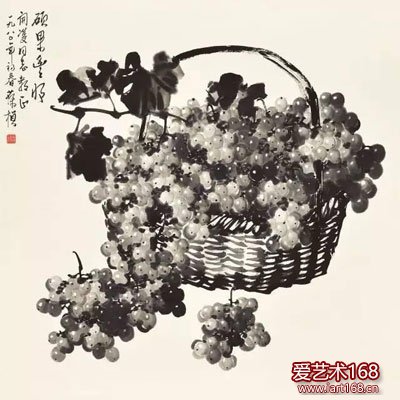苏葆桢-葡萄。