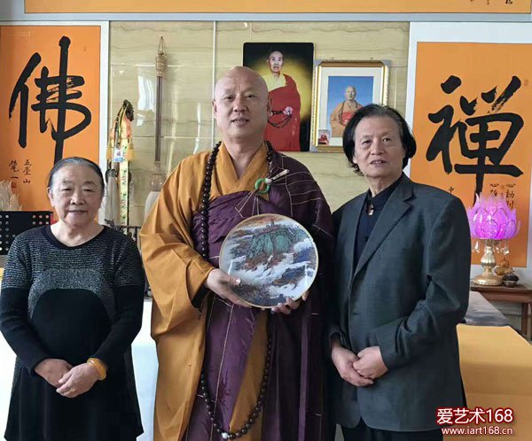衣惠春艺术动态197——《跃上清凉界，悠悠万事休》