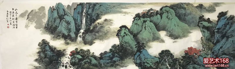 衣惠春山水画作品之272