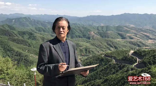 衣惠春艺术动态之203——巜山西呂梁北武当山纪逰》