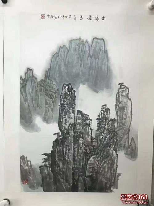 画家赵志田山水小品欣赏